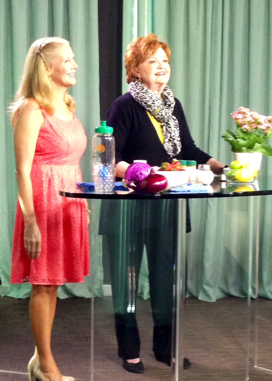 Nutrition expert- Nancy Addison and Suzie Humphreys on The Broadcast talking about Holistic Allergy Relief